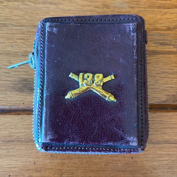 Rare Vintage Memory of Korean War Leather Cigarette Case. - Picture 2 of 7